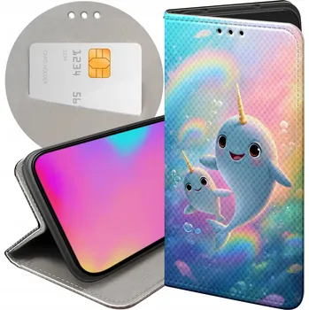 Pouzdro na mobilní telefon Flipové pouzdro Hello Case pro Samsung Galaxy A13, vícebarevné