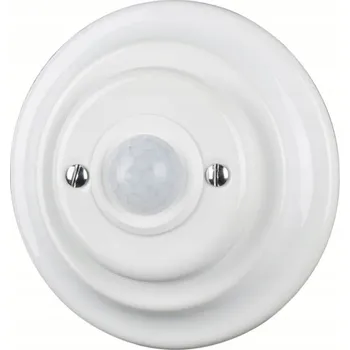 Keramický podomítkový snímač pohybu bílý ANTICA bez rámečku