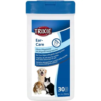 Kosmetika pro psa Trixie Vlhčené ubrousky do uší psů a koček 29416