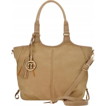 Kabelka Monnari shopper kabelka z eko kůže béžová