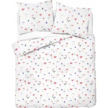 Povlečení Sada povlečení Detexpol 160 x 200 cm bílá