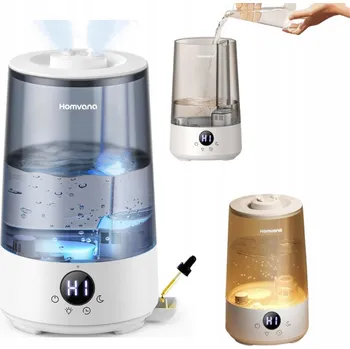 Zvlhčovač vzduchu ZVHLČOVAČ VZDUCHU DO LOŽNICE PRO ROSTLINY DIFUZÉR VŮNĚ AUTOMATICKÝ TICHÝ