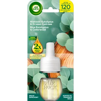 Osvěžovač vzduchu Air Wick Náplň do osvěžovače vzduchu Modrý Eukalyptus a Cedrové dřevo 19ml