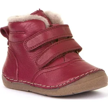 Dětská treková obuv Dětské zateplené zimní boty Froddo na suchý zip červené (G2110113-9) 28