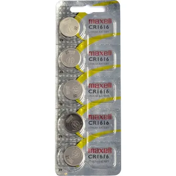 Článková baterie Lithiová baterie Maxell CR1616