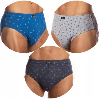 Pánské spodní prádlo LAMA 110/20 pánské slipy, přiléhavé slipy 100% BAVLNA 3 - 4XL