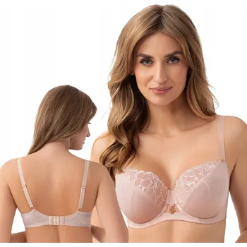 Podprsenka Gorsenia podprsenka nevyztužená béžová velikost 80C