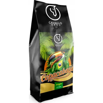 Káva Káva zrnková Arabica Cavallo Nero Copacabana 1000 g