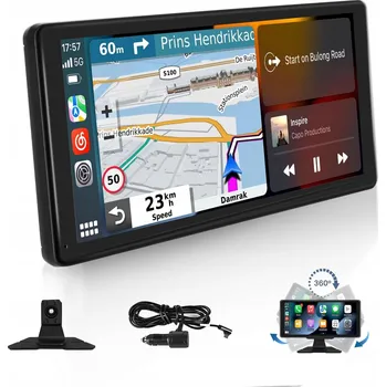 Auto Hi-Fi Autorádio s CarPlay Android Auto, 10,36" displej, FM, AUX + 64 GB TF