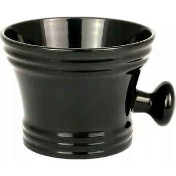 Černá plastová miska na holení pro tvorbu pěny Shlyuz