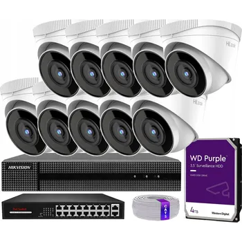 IP kamera Sada pro monitorování Hikvision IPCAM-T5-KIt-16xPOE