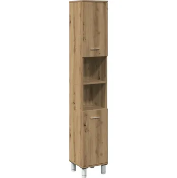 Koupelnový nábytek Koupelnová skříňka, dub artisan, 30x30x179 cm