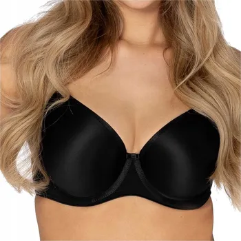 Podprsenka Nipplex Vyztužená podprsenka s kosticemi Anna big černá 85C