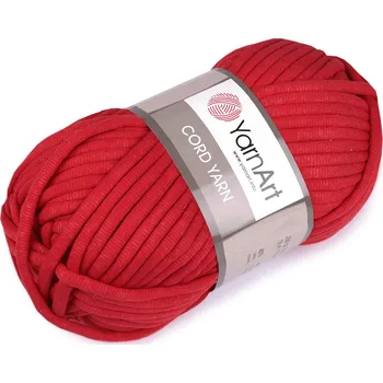 Příze Pletací příze Cord Yarn 250 g, střední, 5 (773) červená