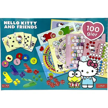 Desková hra Stolní hra Trefl 03007 Hello Kitty and Friends Sada 100 her Trefl