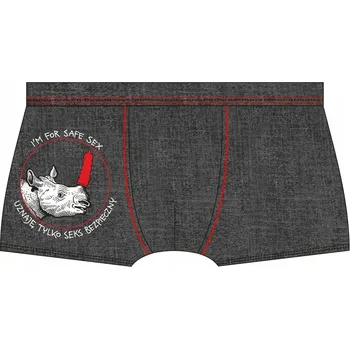 Boxerky Spodní Prádlo Boxerky Cornette , černé, velikost S