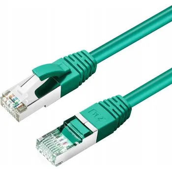 Síťový kabel MicroConnect S/FTP CAT6 20m Zelený LSZH PiMF (páry v kovové fólii) 4x2x