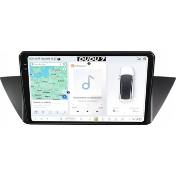 Autorádio DUDUAUTO AUTORÁDIO S NAVIGACÍ PRO BMW X1 E84 2009-2015+ ANDROID DUDU7 2K QLED 12GB