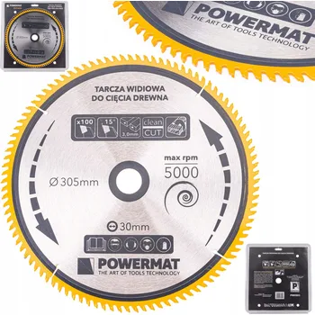 Pilový kotouč Pilový kotouč Powermat 305x30 mm Vidiový kotouč na dřevo