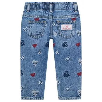 Dámské džíny Guess Jeansy K6RA03 D45E0 Modrá Regular Fit 5Y
