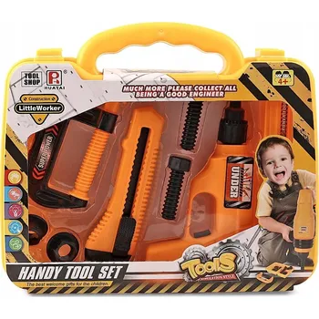 SADA NÁŘADÍ PRO KUTILY VRTACKA + KUFŘÍK