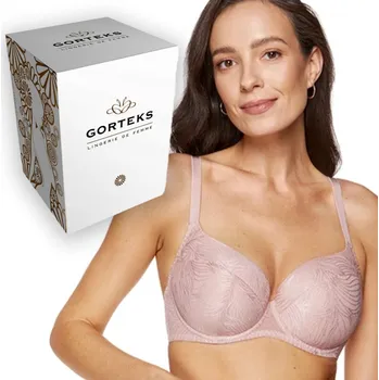 Podprsenka Gorteks vyztužená podprsenka růžová velikost 85D