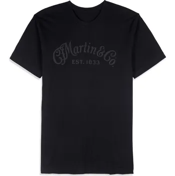 Pánské tričko Martin Men's Tee Tone on Tone Black 3XL + prodloužená záruka 3 roky
