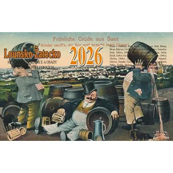 Kalendář Stolní kalendář 2026 Lounsko-Žatecko