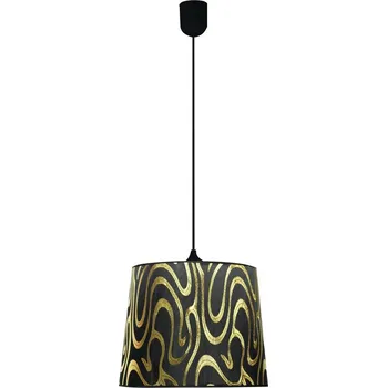 Závěsná lampa Tiger 26 1x60W E27 černo-zlatá