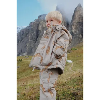 Dětská bunda Konges Sløjd MISMOU JACKET KS103513.9BYA šedá 90X, vel. 86