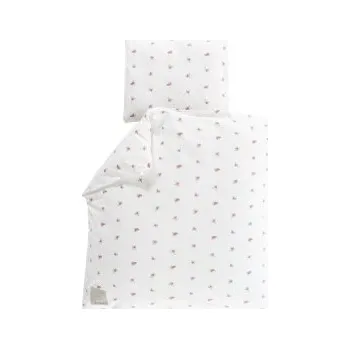 Povlečení Träumeland Povlečení do kolébky Jersey 80/80 + 35/40 - Flora
