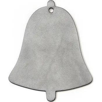 Vánoční dekorace Arwel Tmavě stříbrná vánoční ozdoba zvonek 619-1213-01