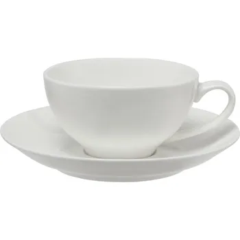 Šálek s podšálkem na Espresso White Basics Dinnerware 200 ml - Maxwell&Williams (White Basics Dinnerware šálek a podšálek 200 ml - Maxwell&Williams)