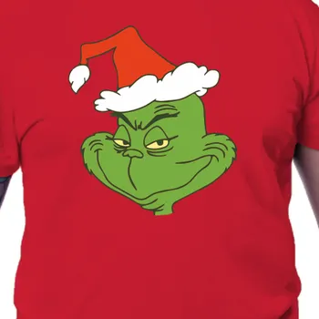 Tričko Vánoce | Tričko Grinch bez nápisu