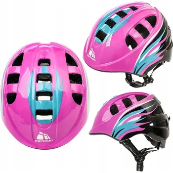 Cyklistická přilba Cyklistická helma Meteor MA-2 ORBIT PINK vel. S