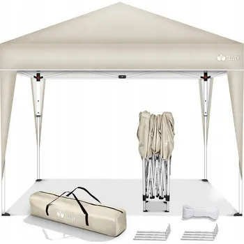 Zahradní stan ALTÁN STAN ZAHRADNÍ PAVILON 3x3M UV 50+ BÉŽOVÝ TILLVEX