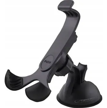 Držák na sklo Esperanza černý