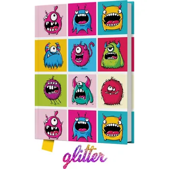 Memorial JUNIOR 14x18 cm, 80 listů - Příšerky