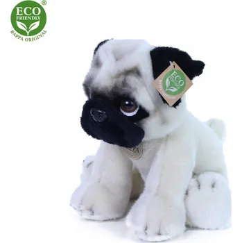 plyšák Plyšová Hračka Pejsek Buldoček Mops DUBI - 28 cm