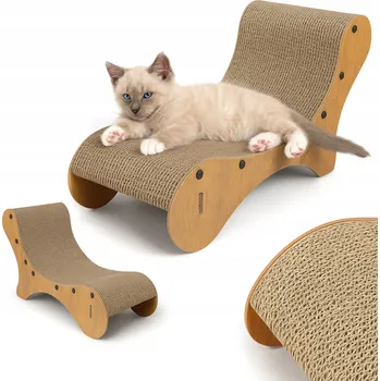 DRAPAK PRO KOČKY LEHÁTKO PELÍŠEK , KARTON, VELKÉ, MODERNÍ, HRAČKA