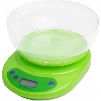 Kuchyňská váha Elektronická kuchyňská váha Kamille zelená