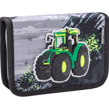 Penál Školní penál Belmil - Green tractor