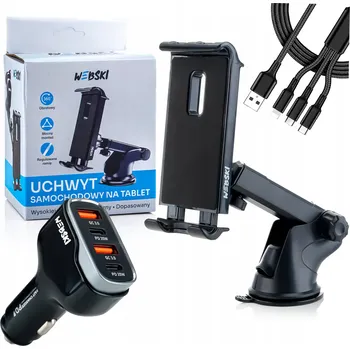 Držák na palubní desku Webski černý