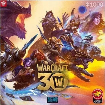 Puzzle GOOD LOOT HRANÍ PUZZLE WARCRAFT 30TH ANNIVERSARY 1000 DÍLKŮ