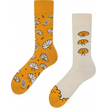 Dámské ponožky Ponožky Many Mornings Pirohy Party 43-46 vtipné