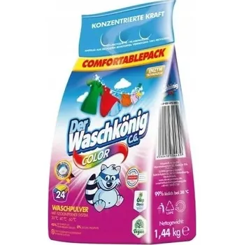 Prací prostředek Prací prášek Der Waschkönig Color 1,44 kg
