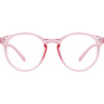 Příslušenství pro čtečku elektronické knihy Techsuit PC Brýle proti modrému světlu - Kulaté - Růžové