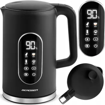 Rychlovarná konvice RYCHLOVARNÁ KONVICE S REGULACÍ TEPLOTY 2200W DOTYKOVÝ PANEL 1,7L BERDSEN
