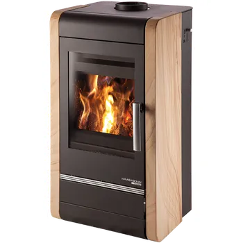 Krbová kamna AVESTA, černá/Woodstone Prestige