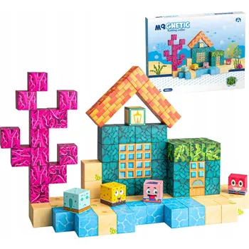 ostatní stavebnice Stavebnice Stavební Kostky Sada 105 Dílů Vzdělávací Pro Děti